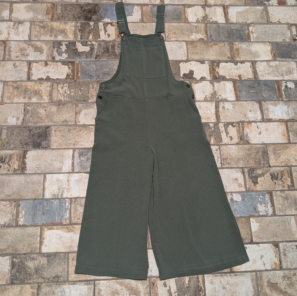 Xhilaration Women's Small Green Polyester Jumpsuit
